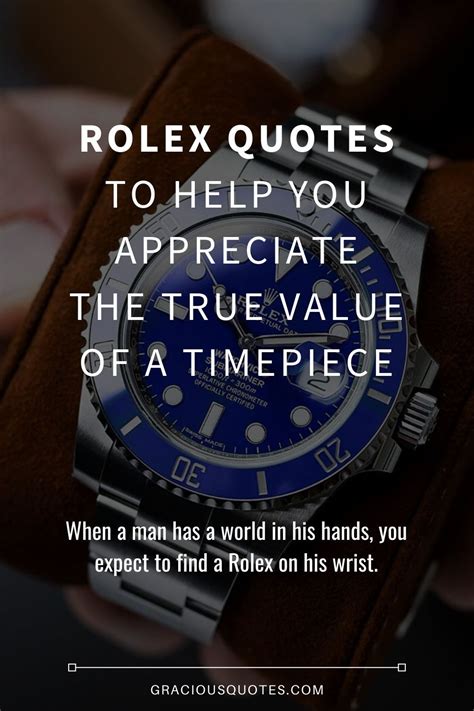 rolex watch quote|Rolex watches ny times.